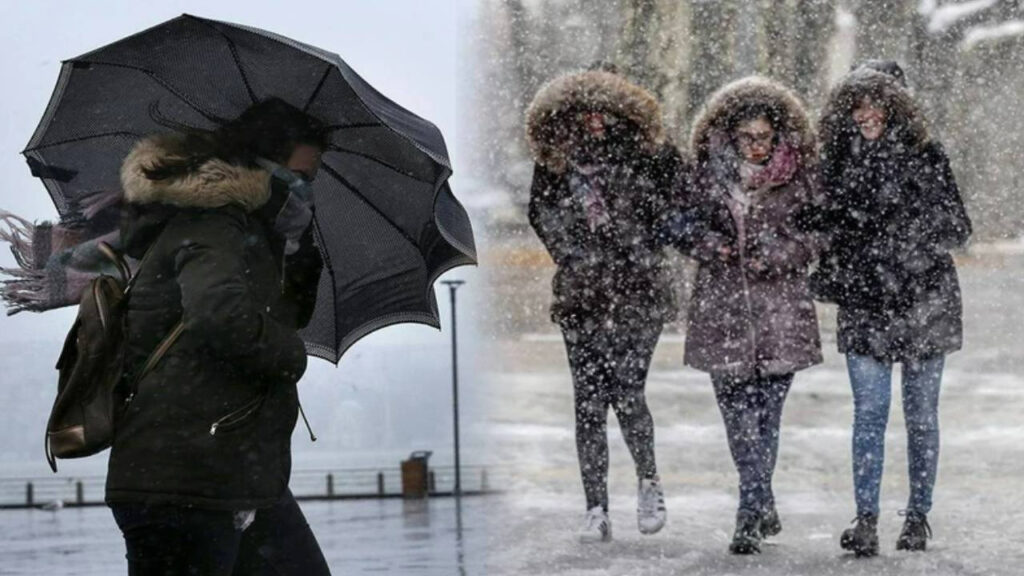 Meteoroloji'den O İllerde Yaşayanlara Uyarı! Kuvvetli Yağış, Kar, Fırtına, Çığ... Hepsi Birden Geliyor