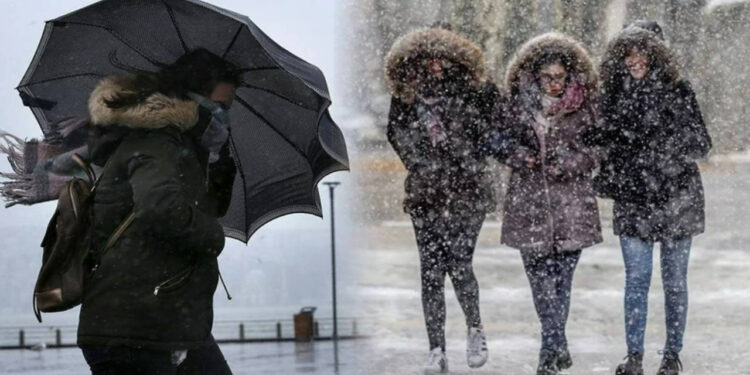 Meteoroloji'den O İllerde Yaşayanlara Uyarı! Kuvvetli Yağış, Kar, Fırtına, Çığ... Hepsi Birden Geliyor