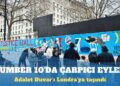 Number 10’da çarpıcı eylem: Adalet Duvar’ı Londra’ya taşındı