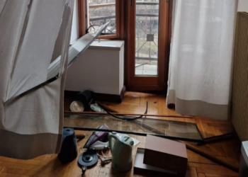 Rus füze saldırısı, Kiev’de 6 ülkenin büyükelçiliğine zarar verdi