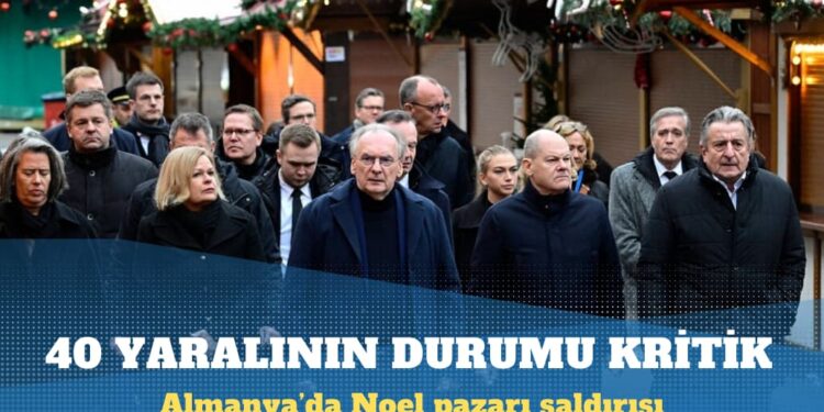 Scholz: 40 yaralının durumu endişe verici