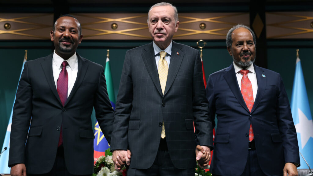 Somali ile Etiyopya Ankara'da Uzlaştı! Liderlerden Cumhurbaşkanı Erdoğan'a Teşekkür