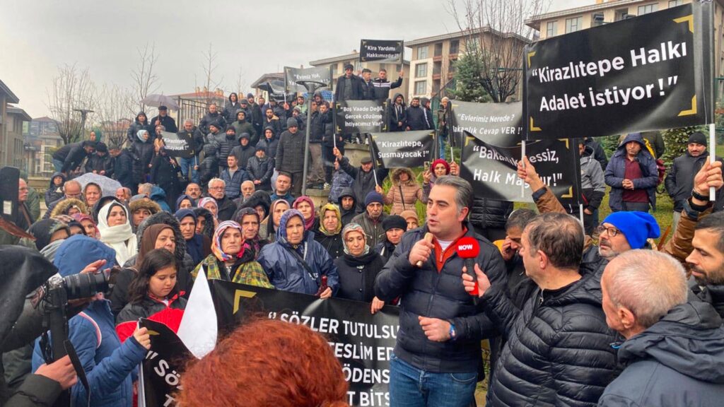 Sözler tutulsun, mağduriyet giderilsin: Kirazlıtepe susmayacak