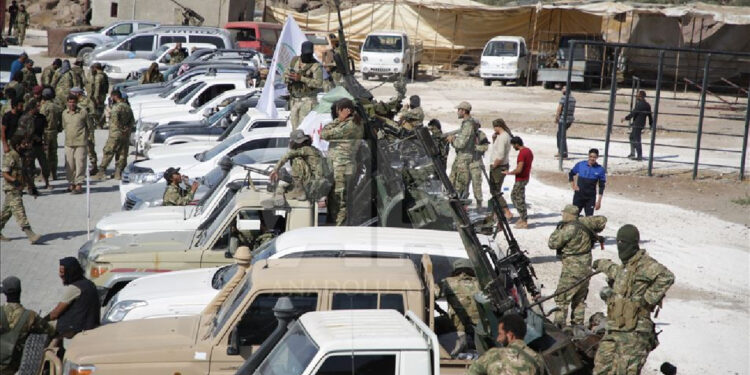 Suriye Milli Ordusu'ndan Terör Örgütü PKK/YPG'ye Operasyon