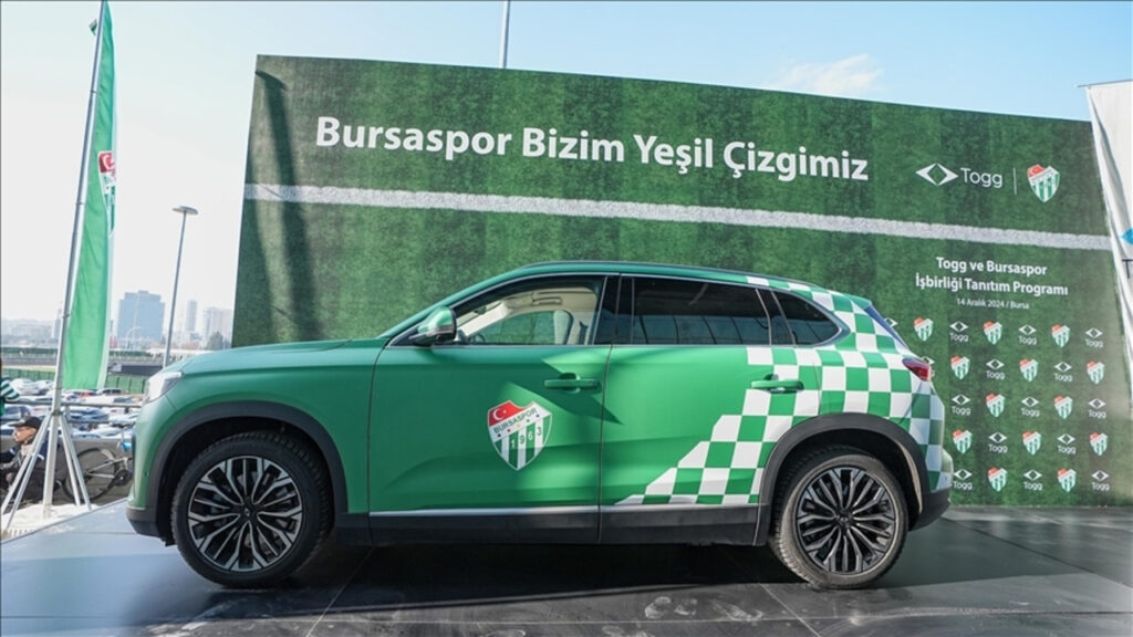 TOGG Bursaspor'a Sponsor Oldu