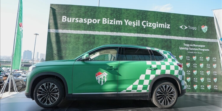 TOGG Bursaspor'a Sponsor Oldu