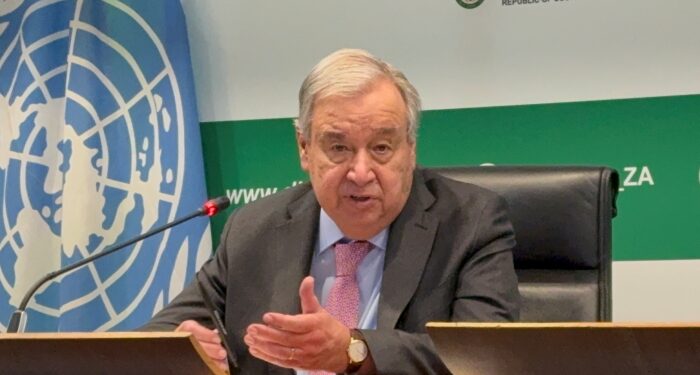 TR724 Muhabiri, BM Genel Sekreteri Guterres’e Kenya’da kaçırılan öğretmenleri sordu: Mültecileri daha iyi savunacağız