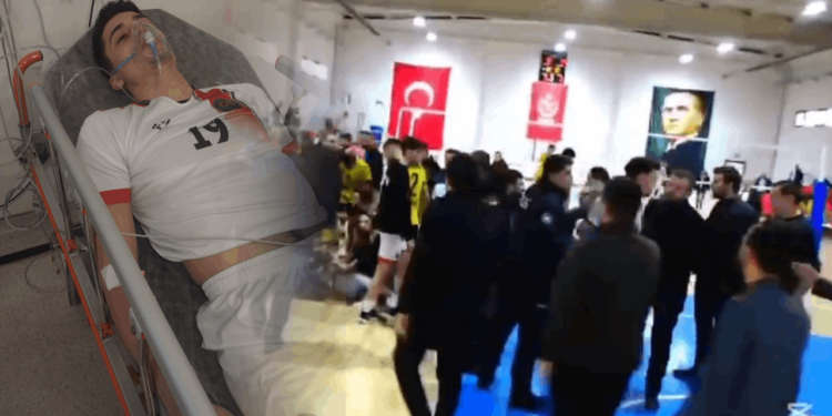 Taraftarlar Saldırdı, Voleybolcular Hastanelik Oldu