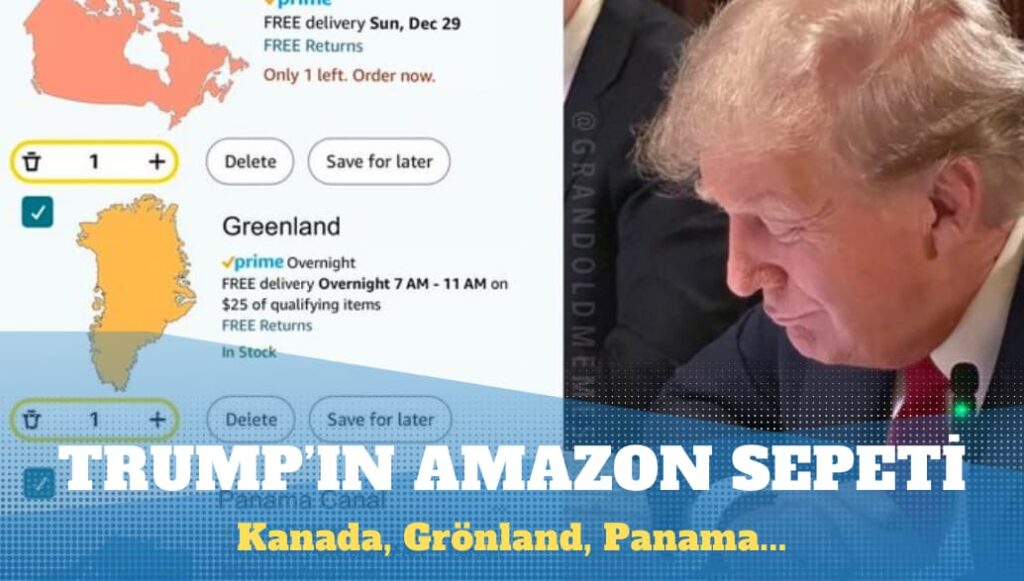 Trump’ın oğlu, babasının Amazon sepetine Kanada, Grönland, Panama’yı koydu