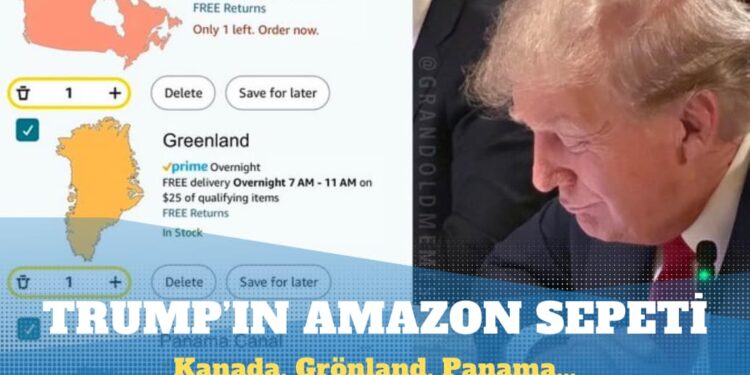 Trump’ın oğlu, babasının Amazon sepetine Kanada, Grönland, Panama’yı koydu