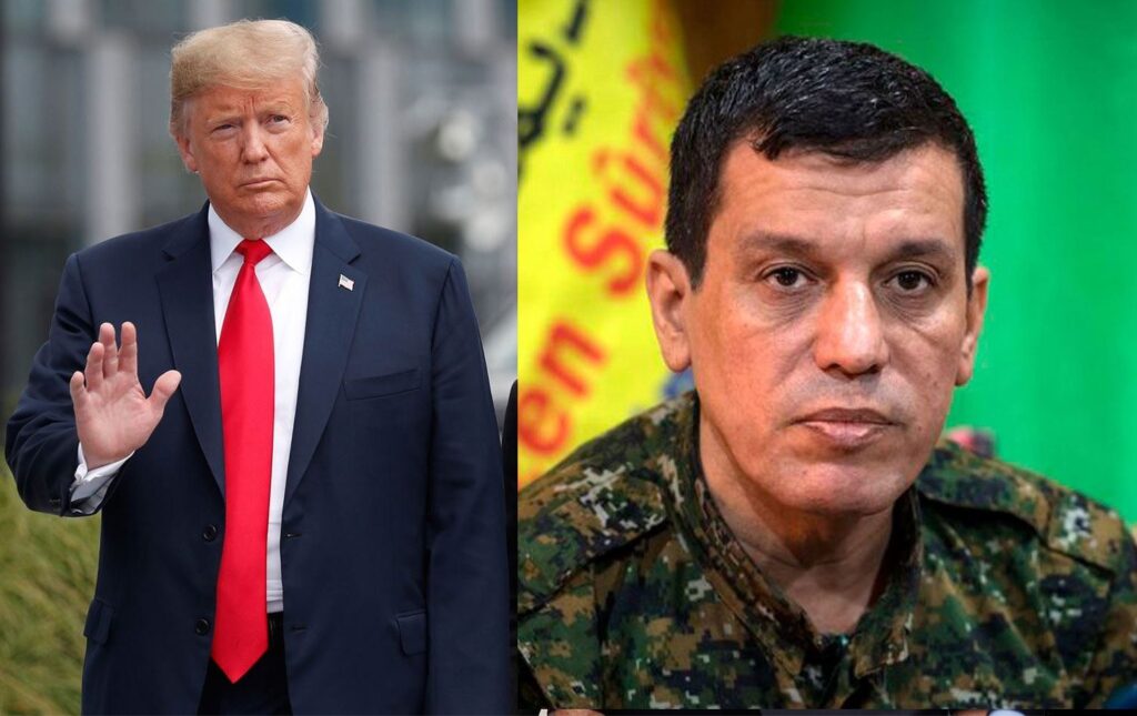 YPG lideri Mazlum Kobane, Trump’ın yemin törenine davet edildi