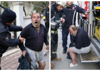 Yangına Uykuda Yakalandı, Arka Odaya Kaçarak Kurtuldu