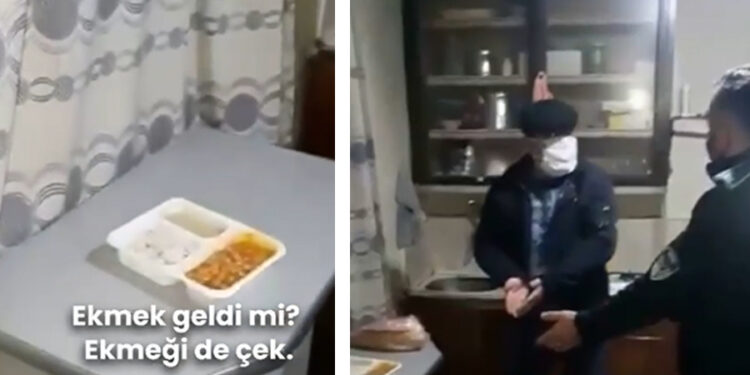 “Yemek az geliyor” diyen vatandaşa zabıtanın cevabı: “Az geliyorsa az yiyeceksin, parasını sen mi verdin?”