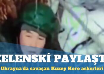 Zelenski ‘Ukrayna’da savaşan Kuzey Kore askerleri’ni paylaştı
