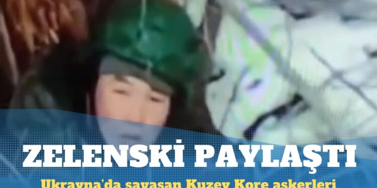 Zelenski ‘Ukrayna’da savaşan Kuzey Kore askerleri’ni paylaştı