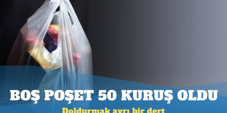 Plastik poşet fiyatına zam