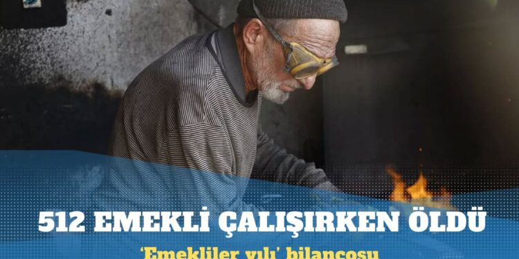 ‘Emekliler yılı’ bilançosu: 512 emekli çalışırken öldü