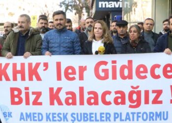 KESK Amed Şubeler Platformu eylemi 119’uncu haftasında