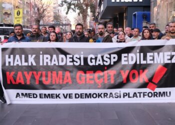İrade gaspı protestosu: 2016’dan bu yana 100’den fazla belediyeye kayyım atandı