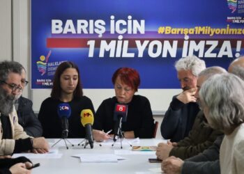 ‘Barış için bir milyon imza’ kampanyası Ankara’ya taşındı