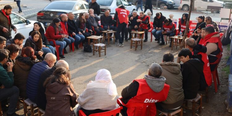 Kayyımın işten attığı işçilerin eylemi 5’inci gününde