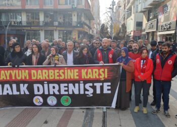 Êlih’te kayyım protestosu
