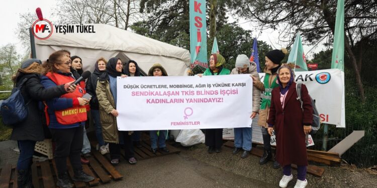 90 gündür direnen kadın işçi: Kazanana kadar buradayım