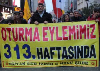 KHK eylemi 313’üncü haftasında