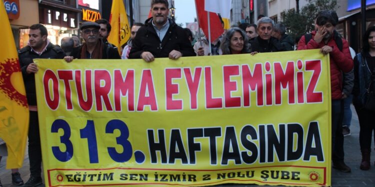 KHK eylemi 313’üncü haftasında