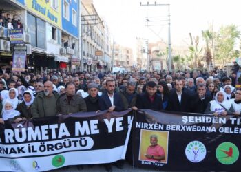 Nisêbîn’de binler yürüdü: İmralı’da ortaya çıkan umuda sahip çıkacağız