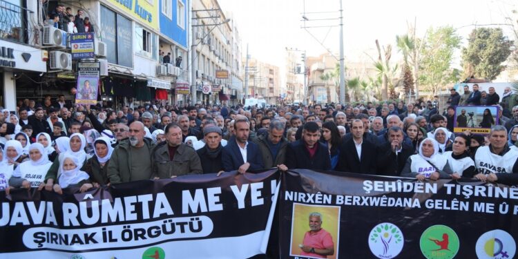 Nisêbîn’de binler yürüdü: İmralı’da ortaya çıkan umuda sahip çıkacağız