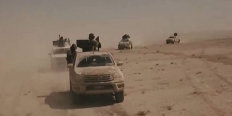 SOHR: DAİŞ’in Suriye çölünde hareketliliği arttı