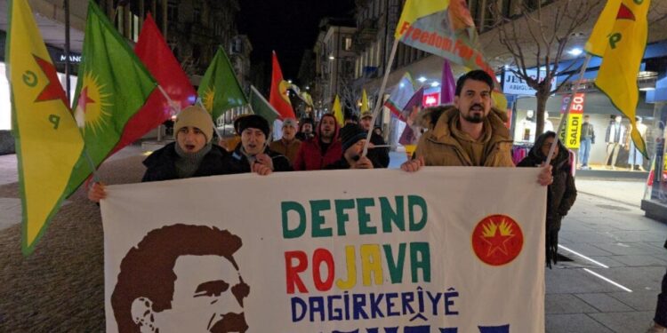 Fransa ve İsviçre’de Tîşrin’e saldırılar protesto edildi