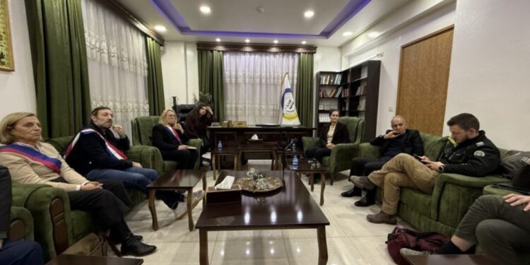 Avrupalı heyetten Kuzey ve Doğu Suriye’ye ziyaret