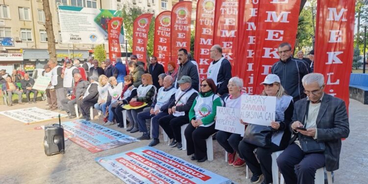 Emeklilerin eylemi 2’nci gününde: İtaat etmiyoruz