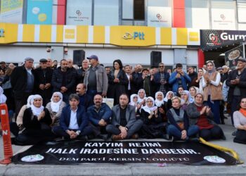Kayyım protestosunda ‘Barış için 1 milyon imza’ çağrısı