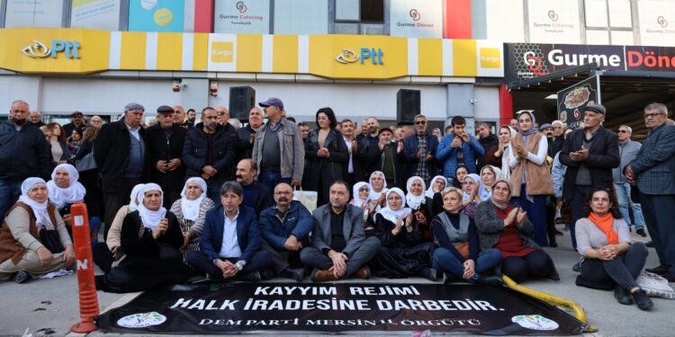 Kayyım protestosunda ‘Barış için 1 milyon imza’ çağrısı