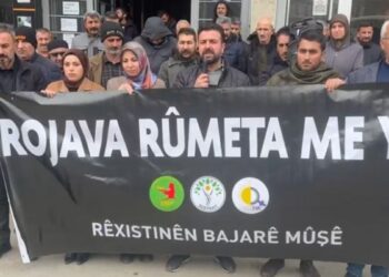 Mûş’ta saldırılar protesto edildi: Kürtlerin statüsü tanınmalıdır
