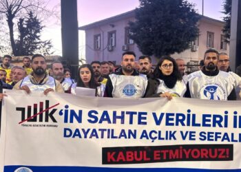 Şirnex’te TUİK’in enflasyon verileri protesto edildi