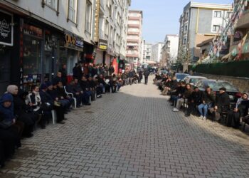 Wan’da Kuzey ve Doğu Suriye’ye destek eylemi