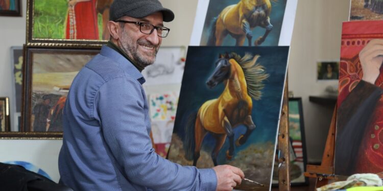 30 yıl tutsak kalan Babat resim sergisi açmaya hazırlanıyor