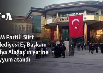 DEM Partili Siirt Belediyesi Eş Başkanı Sofya Alağaş’ın yerine kayyum atandı