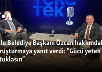 Bolu Belediye Başkanı Özcan hakkındaki soruşturmaya yanıt verdi: “Gücü yeten tutuklasın”
