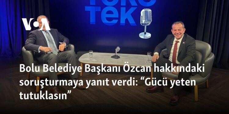 Bolu Belediye Başkanı Özcan hakkındaki soruşturmaya yanıt verdi: “Gücü yeten tutuklasın”