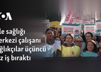 Aile sağlığı merkezi çalışanı sağlıkçılar üçüncü kez iş bıraktı
