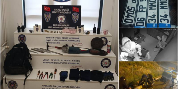 4 ilde fabrikalardan 2 milyon TL çalan çelik kasa hırsızları yakalandı!