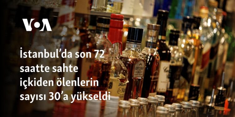 İstanbul’da son 72 saatte sahte içkiden ölenlerin sayısı 30’a yükseldi