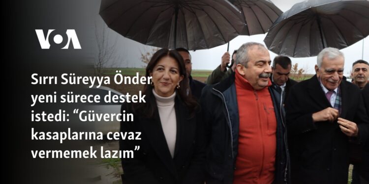 Sırrı Süreyya Önder yeni sürece destek istedi: “Güvercin kasaplarına cevaz vermemek lazım”