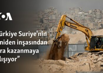 “Türkiye Suriye’nin yeniden inşasından para kazanmaya çalışıyor”