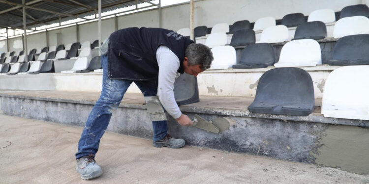 8 Eylül Stadı İkinci Devreye Hazırlanıyor